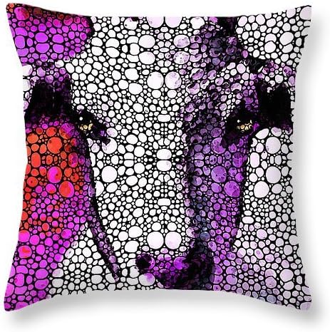 Goat Pinky Stone Rockd Art 3D Print Pillow Case 20x20(two sides)