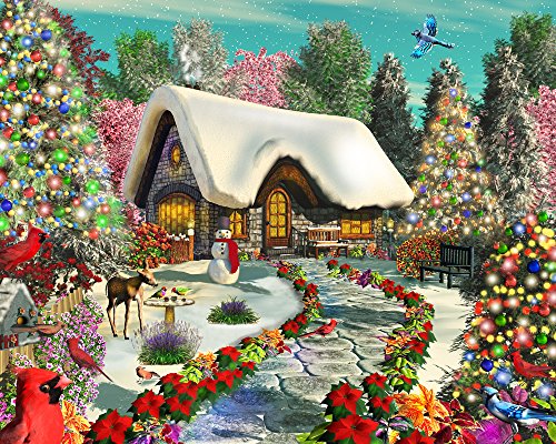 Snowy Delight Jigsaw Puzzle 1000 Puzzle