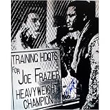 Joe Frazier - Looking Through Cage at Ali - Autographed 8x10 Photograph