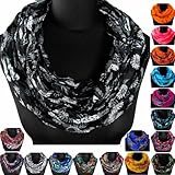 caripe leichter Sommer Schlauchschal viele Designs und Farben - pt555