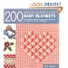 200 Stitch Patterns for Baby Blankets: Knitted and Crocheted Designs, Blocks, and Trims for Crib Covers, Shawls, and Afghans