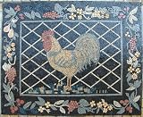 Marble Mosaic Rooster Backsplash