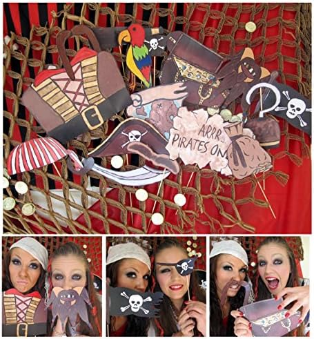 Pirates Photo Booth Props