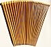 Carbonized Patina 13" Single Point Bamboo Knitting Needles 14 Sizes
