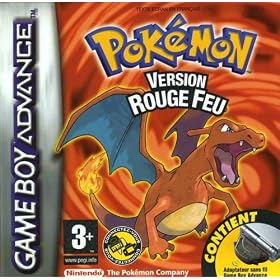 Pokemon FireRed W/ Wireless Adapter