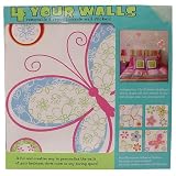 Review New View  / Butterflies and Flowers Wall Stickers - 12x12