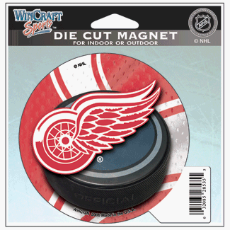 Detroit Red Wings NHL 4 Car Magnet