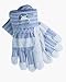 White Mule Leather Palm Safety Gloves (1240-L) Pr