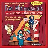 Fnf Minimusicals zur Advents- und Weihnachtszeit / CD: Playback