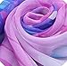 FEITONG New Women Printed Design Soft Chiffon Shawl Wraps Scarf
