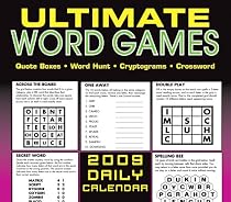 Ultimate Word Games 2009 Daily Boxed Calendar (Calendar)