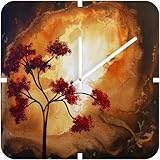 Square Clock Empty Nest 1 (by DENY Designs)