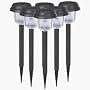 Do it Best Imports ESL-03-2 Solar Tier Light 6 Pack