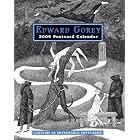 Edward Gorey 2009 Postcard Calendar by  Pomegranate and Edward Gorey