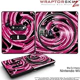 DJ Hero Skin Alecias Swirl 02 Hot Pink fits Nintendo Wii DJ Heros (DJ HERO  ....