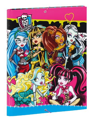 Imagen principal de Monster High Carpeta  Folio Gomas Solapa
