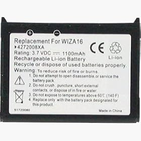 NEW HTC 8100 8120 8125 8150 MDA STANDARD OEM BATTERY Cingular: 8100, 8120, 8125, 8150, HTC: MDA, MDA IV, MDA Vario, O2 XDA Mini S, O2 Mini Pro ,Qtek: 9100 ,Dopod: 838 ,i-Mate: K-Jam ,Orange: SPV, M3000, V3000 .,E-Plus: Pocket PDA ,Vodafone: VPA Compact II ,HTC: Wizard , 100, 200