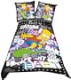 Belltex 429596 Bettw�sche Bart Simpson Graffiti 135 x 200 + 80 x 80 cm