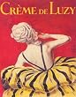 Pinzon Cr&egrave;me de Luzy by Leonetto Cappiello 18-by-24-Inch Stretched Canvas Print