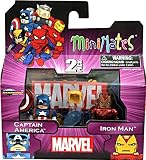 Marvel MiniMates Series 44 Mini Figure 2Pack Captain America Iron ManIMAGE