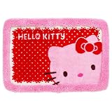 ハローキティ バスマット(ピンクフェイスドット) 画像