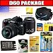 Nikon D60 10.2MP Digital SLR Camera with 18-55mm f/3.5-5.6G AF-S DX VR Nikkor Zoom Lens and Nikon 55-200mm f4-5.6G ED AF-S DX Nikkor Zoom Lens Package 1