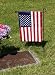 Metal Garden Flag Pole - 28 in.