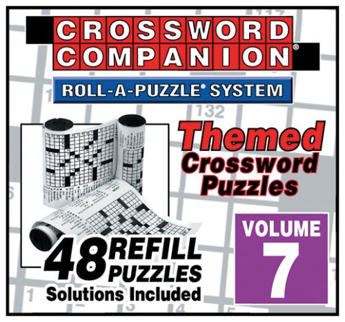 Volume 7  Crossword Companion Refills - 48 Puzzles
