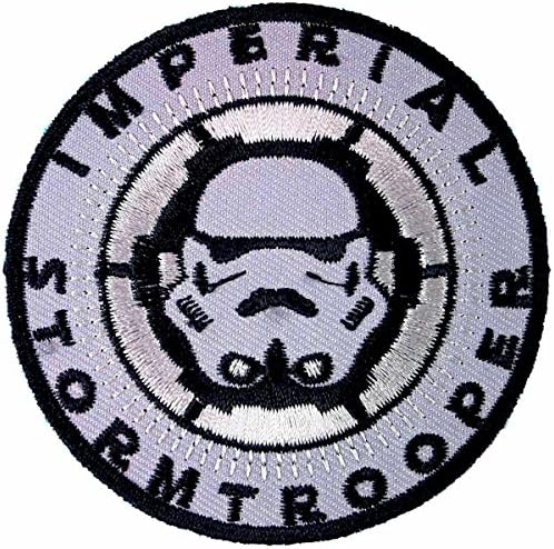 Star Wars Imperial Stormtrooper Patch Embroidered Iron on Patches #AF