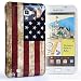 Cover:CASEiLIKE� - USA American Retro Flag Cover / Case / H�lle aus langlebigem Hartplastik f�r das neue Samsung Galaxy Note N7000 I9220 - mit Displayschutzfolie 1pcs.