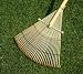 Traditional Bamboo Lawn Rake