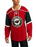 NHL Men's Minnesota Wild Authentic Jersey - 7231A5A7Ahjmwi (Red, 50)