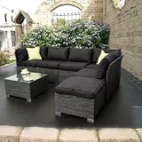 Oxford Textaline Modular Garden Sofa Set FREE ASSEMBLY