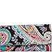 Vera Bradley Women's Cotton Trifold Wallet, Parisian Paisley, One Size