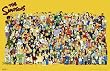 THE SIMPSONS - FULL CAST OF CHARACTORS - NEW POSTER(Size 24"x36")
