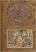 Folkart Miniature Paintings and Drawings with Water Color on Paper 8.5 x 13 inches