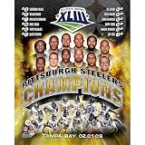 Photo FIle Pittsburgh Steelers Super Bowl XLIII Champions Matted 8x10 Photo