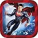 Superman Man of Steel Square Dessert Plates (8 Plates)