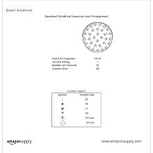 Amphenol Industrial PT02E-18-32S(027) Circular Connector Socket, Environmental Resisting, Bayonet Coupling, Solder Termination, Box Mounting Receptacle, 18-32 Insert Arrangement, 18 Shell Size, 32 Contacts