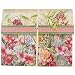 Field of Blooms Expandable Accordeon File folder