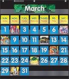 Pocket Chart Calendar Black