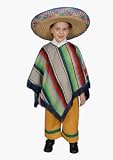 Mexican Boy Child Costume Size 4T Toddler (B369) (DU9)