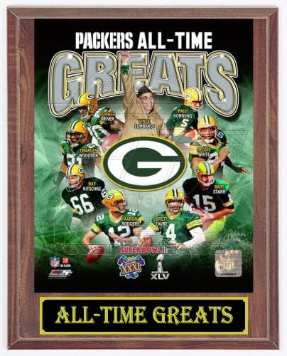 Green Bay Packers All-Time Greats Plaque