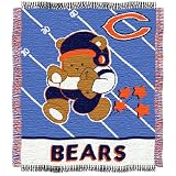 Northwest Chicago Bears Jacquard Baby Throw Blanket