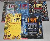 I Spy: a Book of Picture Riddles set of 5: Christmas; Fun House; Mystery; School Days; Spooky Night (I Spy)