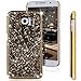 Galaxy S7 Edge Case,Jesiya New Luxury Sparkle Powder 3D Diamond Bling Hard PC Shiny Slim Glitter Case Cover For Samsung Galaxy S7 Edge