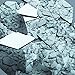 Sequin Gray Stone Rocks Pebbles Gravel Long Diamond 1.75 inches Couture Loose Paillette Sequins