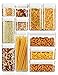 Felli Flip Tite Acrylic Food Storage Rectangular Canister, 149 oz.