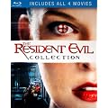Resident Evil 4-Pack (Resident Evil / Resident Evil: Apocalypse / Resident Evil: Extinction / Resident Evil: Afterlife) (Bilingual) [Blu-ray]