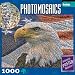 Buffalo Games Photomosaic: Eagle & Stripes
